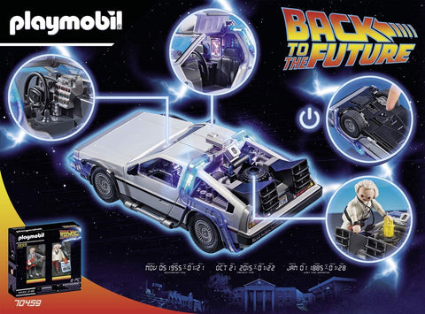 Image of Playmobil 70317 Back to the Future Delorean