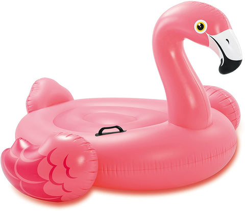 Image of Intex Flamingo Inflatable Ride-On, 56" X 54" X 38"