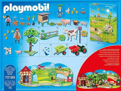 Image of Playmobil 70189 Advent Calendar - Farm