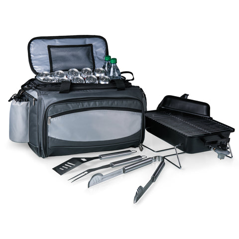 Image of Vulcan Portable Gas Grill, BBQ Set & Cooler Kit
