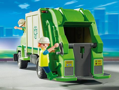 Image of Playmobil 5679 Green Recycling Truck buy at www.outdoorfungears.com