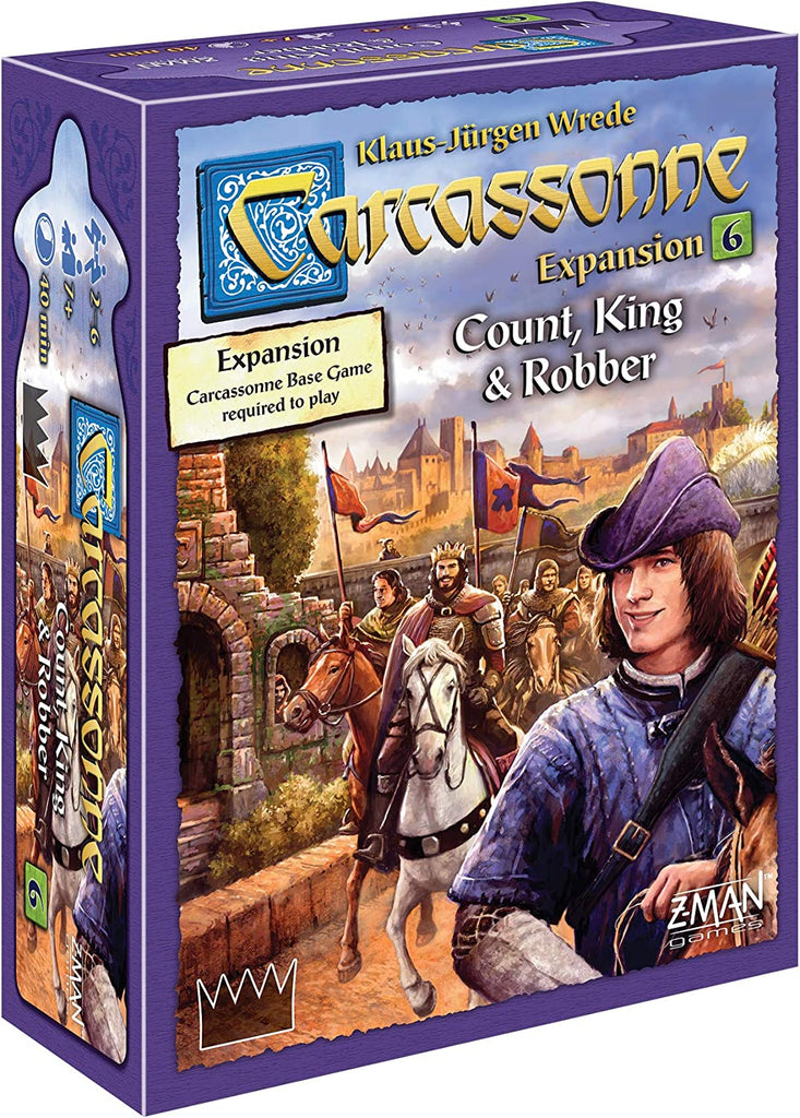 Zman Games Carcassonne Expansion 6: Count, King & Robber