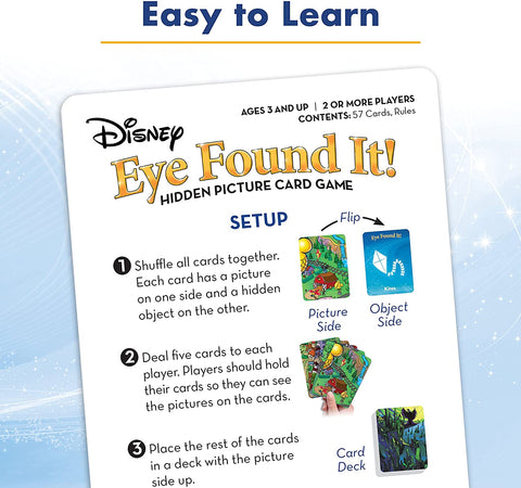 Image of World of Disney Eye Found It Card Game