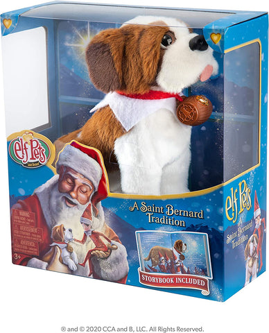 The Elf on the Shelf - Elf Pets: A St. Bernard Tradition