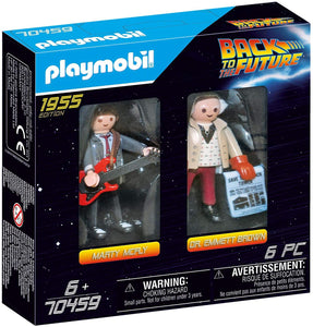 Playmobil 70459 Back to The Future Marty McFly and Dr. Emmett Brown