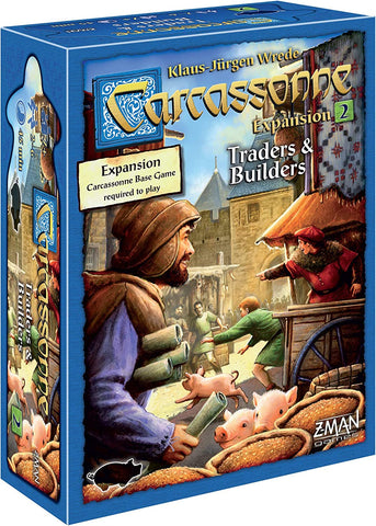 Image of Z-Man Games - Carcassonne Expansion 2: Traders & Builders