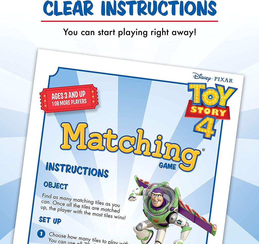 Wonder Forge - Disney Toy Story 4 Matching Game Buy at www.outdoorfungears.com
