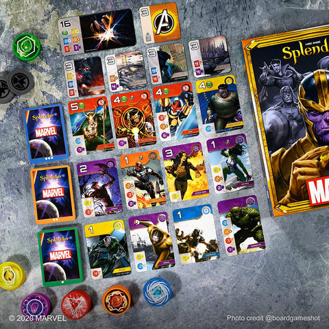 Image of Space Cowboys Splendor Marvel Board Game Buy at www.outdoorfungears.com