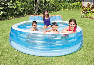 Intex Swim Center Inflatable Family Lounge Pool, 88