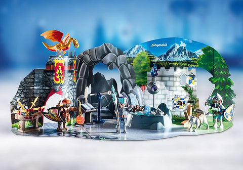 Image of Playmobil 70187 Advent Calendar - Battle for The Magic Stone