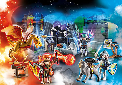 Image of Playmobil 70187 Advent Calendar - Battle for The Magic Stone