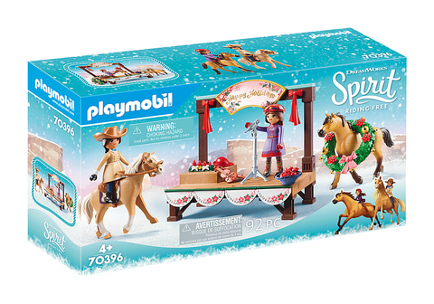 Image of Playmobil 70396 Spirit Riding Free Christmas Concert