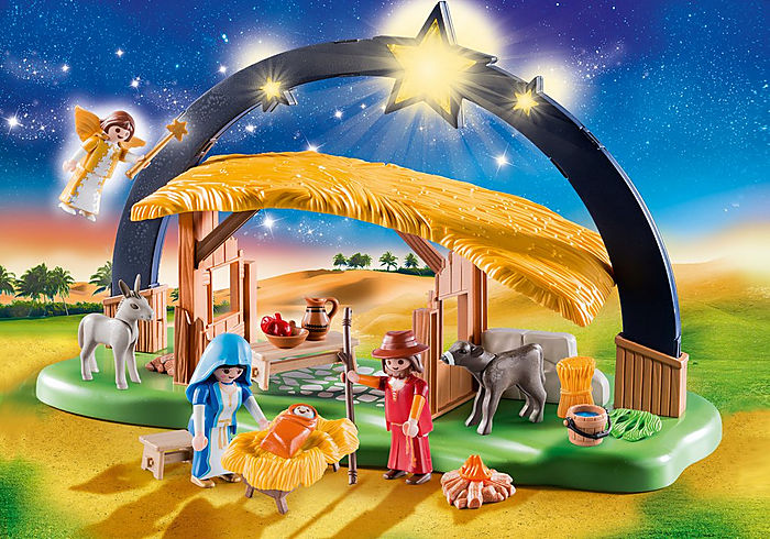 Playmobil 9494 Illuminating Nativity Manger