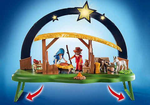 Image of Playmobil 9494 Illuminating Nativity Manger