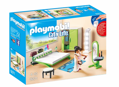 Image of PLAYMOBIL Bedroom Set Building Set