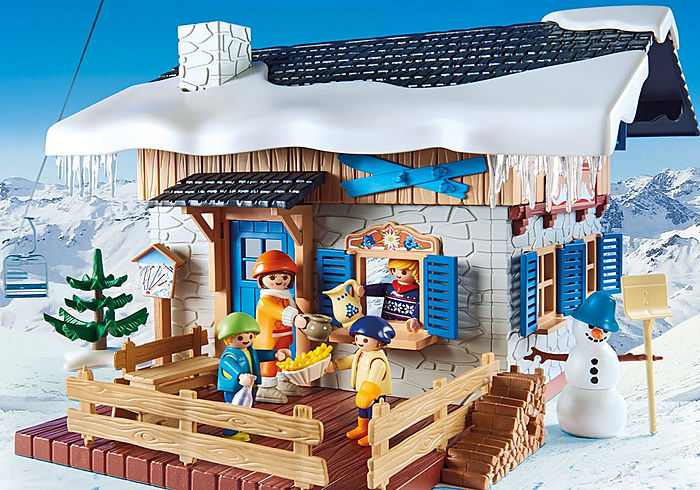 Playmobil 9280 Ski Lodge Building Set