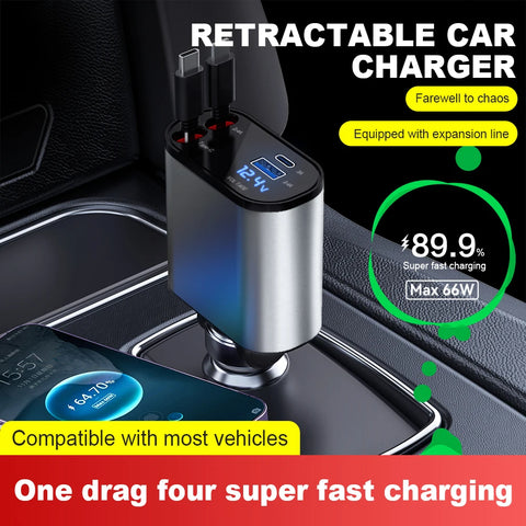 Image of Retractable Car Charger
